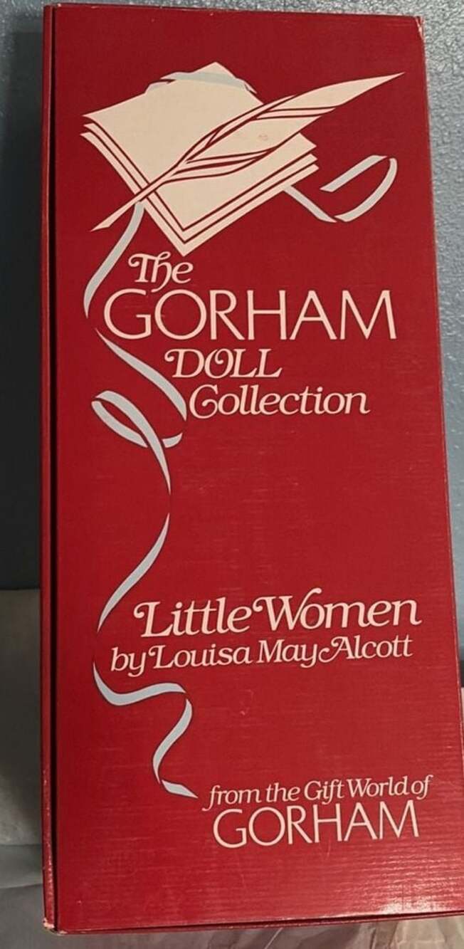 Vintage 1983 Gorham Little Women Meg Musical Porcelain Doll Item 8672B